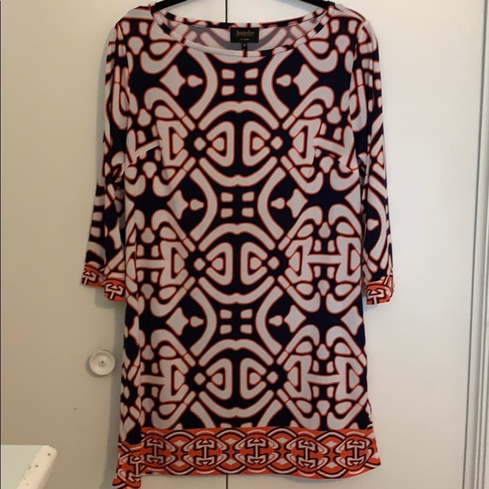 Laundry, Blue and Orange dress
